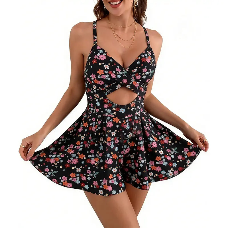 Tummy Control High Rise Bathing Suits
